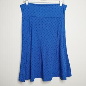 LuLaRoe Azure Skirt - Size L - EUC